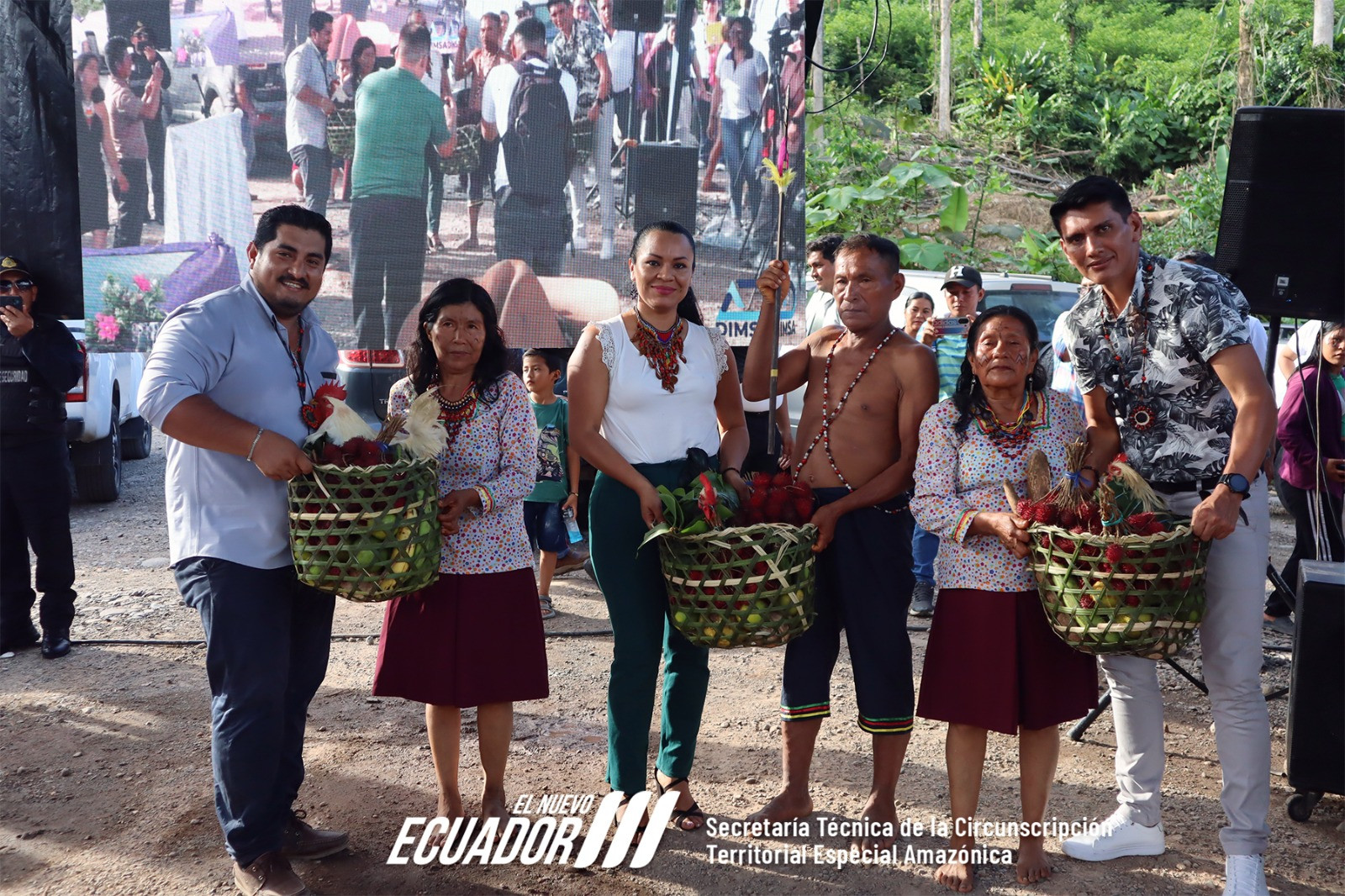 Inauguraron el puente sobre el río Pucuno, en la comunidad Pucuno